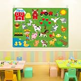 WATINC Solar System Felt Story Board Educational Toy Montessori Preschool Kit view 4