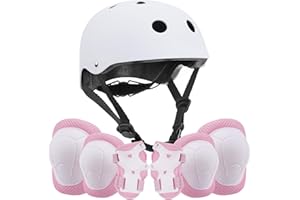 RUNDONG Youth & Kids Rider Helmet, Bike Helmet Removable Liners Adjustable Safety Protective Skateboard Helmet for Child Roller Skates,Scooter,Inline Skating,Cycling,