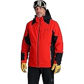 Spyder mens Contact Insulated Ski Snow Hooded Snow Jacket