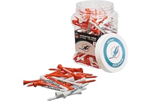 Team Golf NFL unisex-adult Jar includes 175 multi-colored 2-3/4" regulation tees with team imprint. Includes screw on lid, with team labels on the front and top. A great way to tee up your next ball.