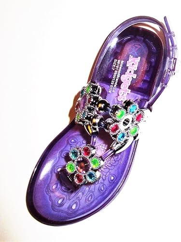 light up jelly sandals