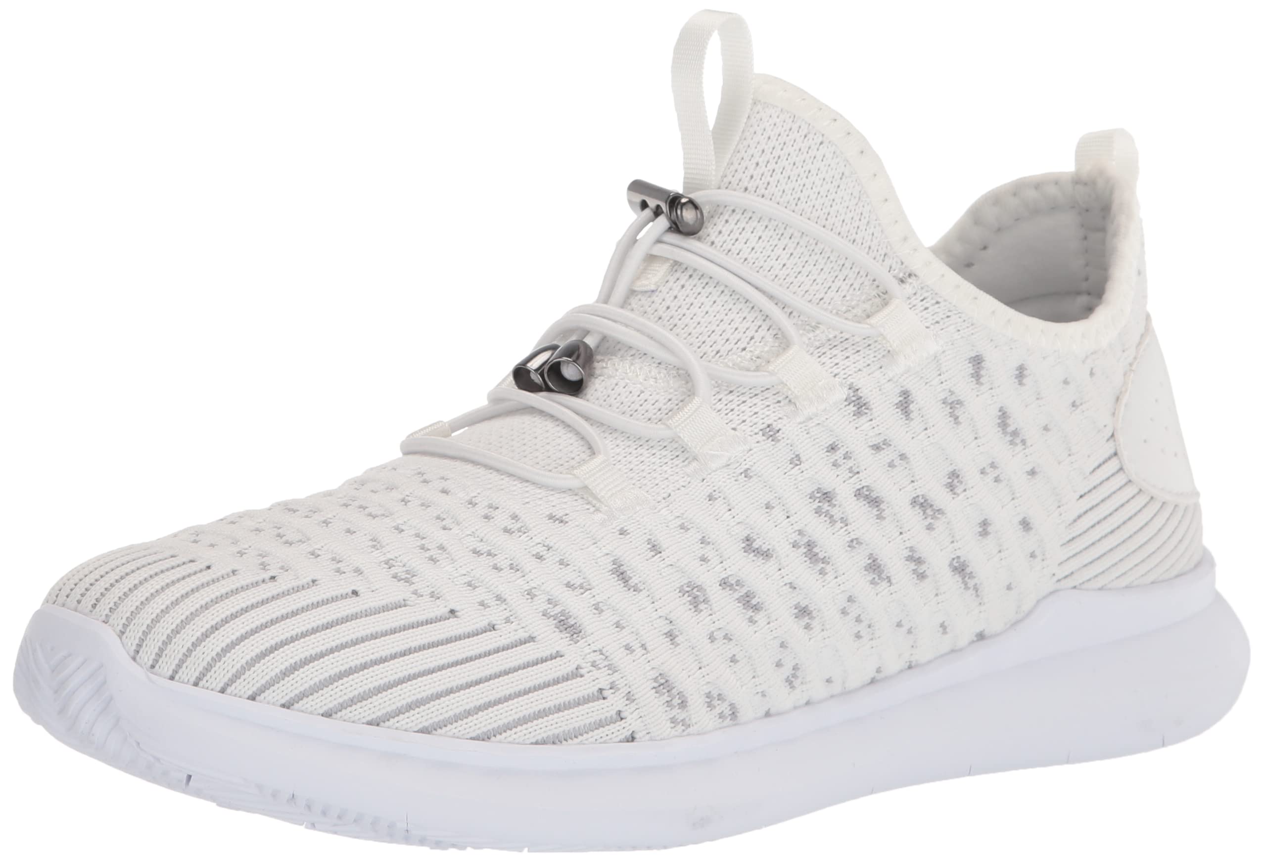 Propét Women’s TravelBound Sneakers, White Daisy, 7 XX-Wide US