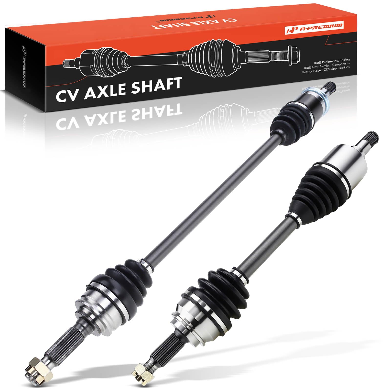 Photo 1 of ***ONLY ONE*** A-Premium Pair (2) Front CV Axle Shaft Assembly Compatible with Dodge Caliber 2007-2008 AWD & Jeep Compass 2007-2017 4WD, Patriot 2010-2015 4WD, L4 2.4L, Driver and Passenger Side