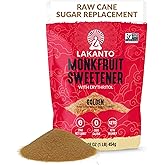 Lakanto - Monkfruit Sweetener Golden - 1 lb (Packaging May Vary)