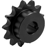 TRITAN 60BS15H X 1 1/8 Finished Bore B-Hub Sprocket, 15 Teeth, 3/4" Pitch, 1-1/8" Finished Bore