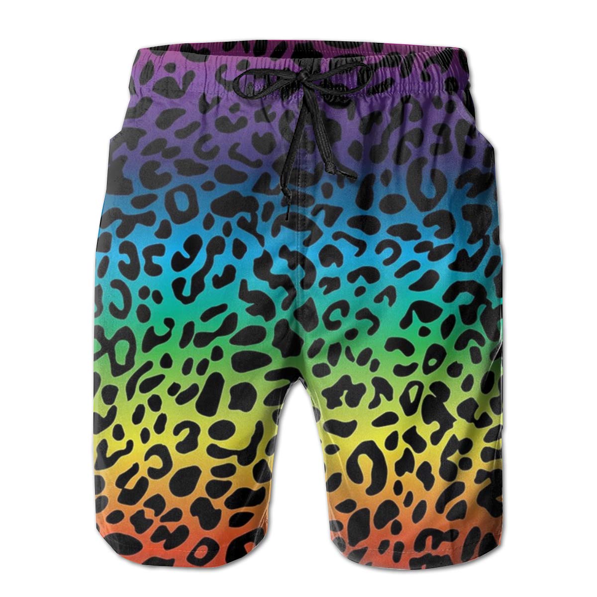 skull and crossbones swim trunks