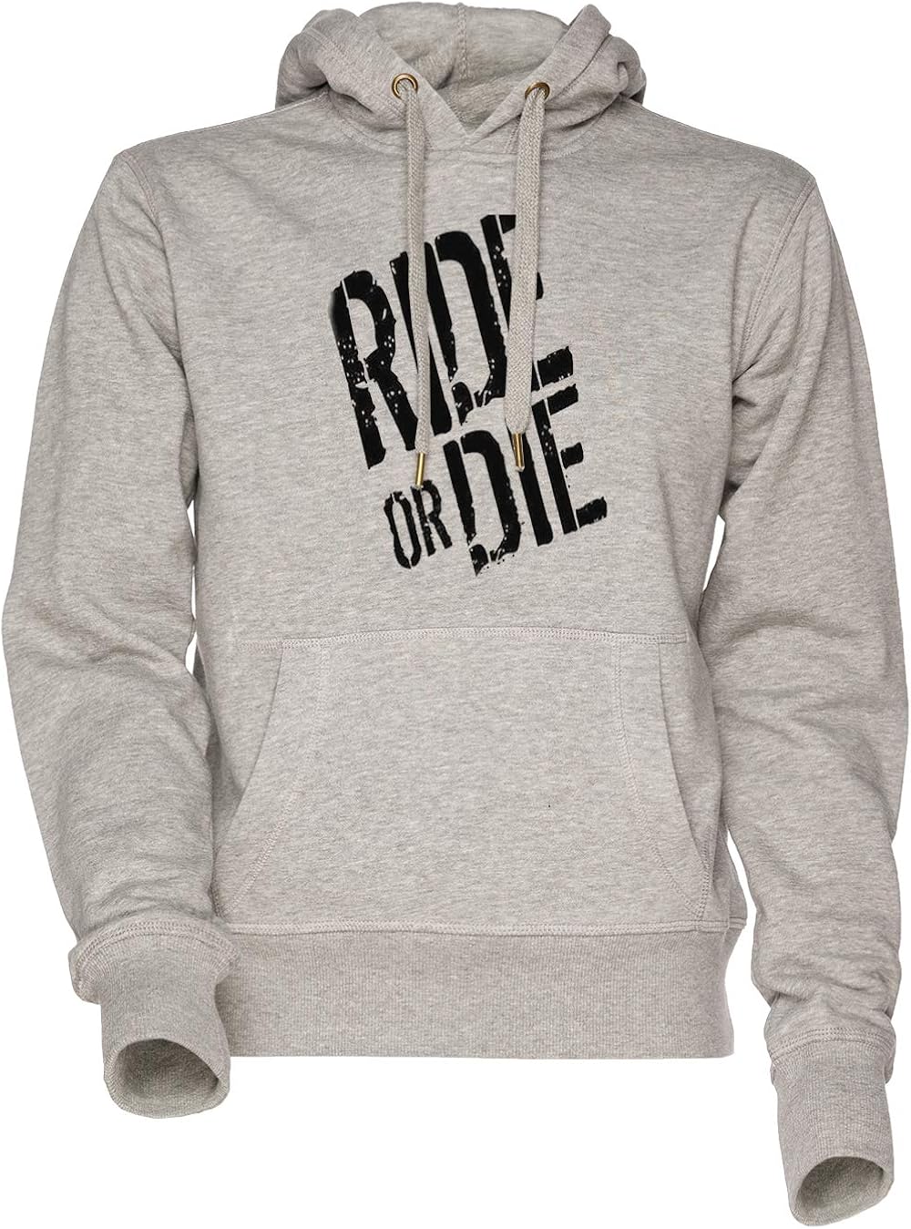 Ride Or Die Unisex Hoodie Grey Amazon.co.uk Clothing