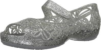 crocs isabella glitter flat