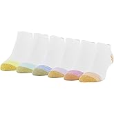 GOLDTOE Women's Sport Cushion No Show Socks, 6-Pairs