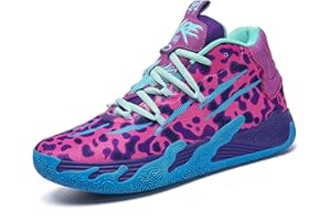 ZHENGHAISHANGMAO Womens Lightweight Lace Up High Top Fashion Basketball Shoes Soft Non-Slip Running Tennis Volleyball Sneakers Classic Sports Shoes