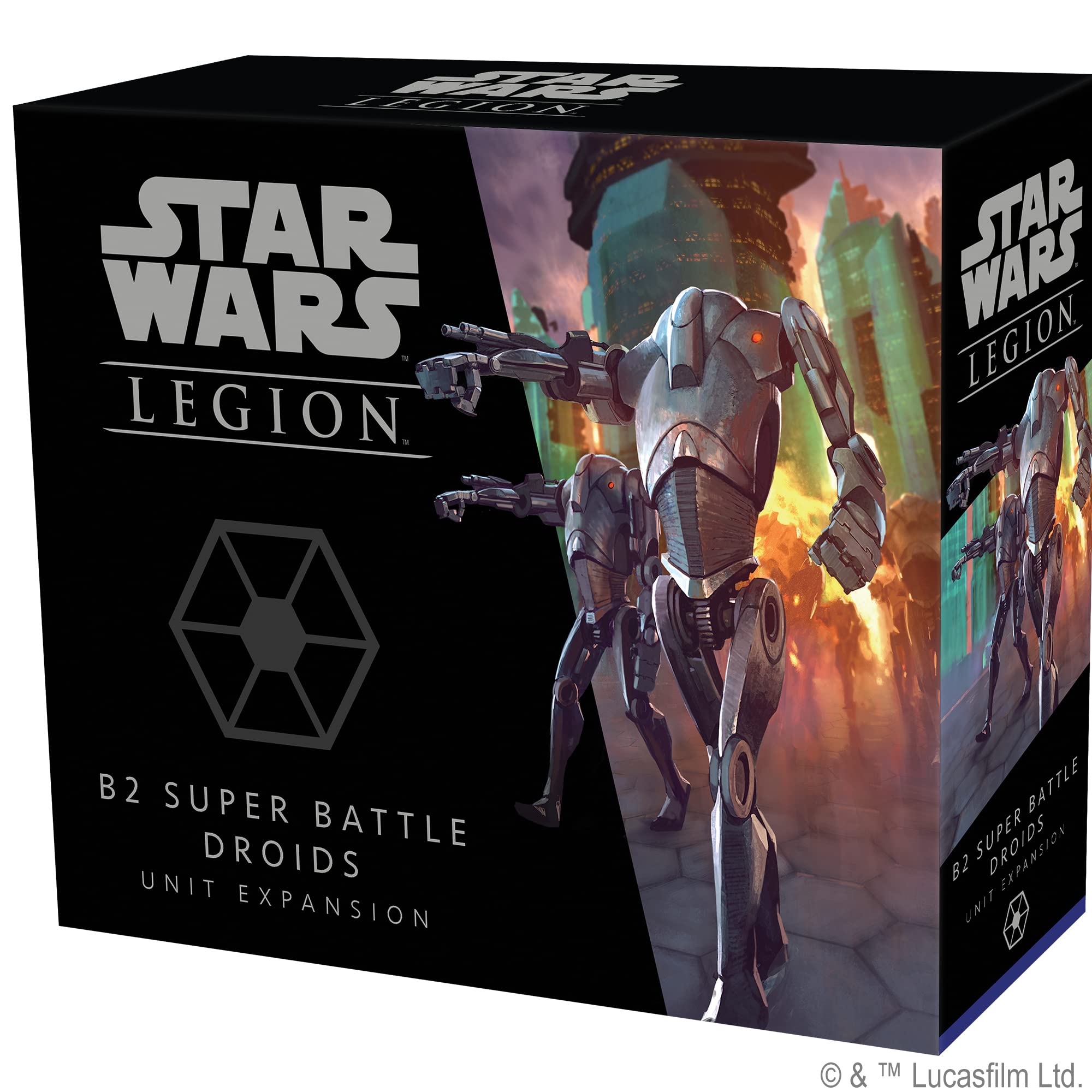 Star Wars: Legion B2 Super Battle Droids Unit Expansion - Unleash Devastating Power! Tabletop Miniatures Strategy Game for Kids & Adults, Ages 14+, 2 Players, 3 Hr Playtime, Made by Atomic Mass Games