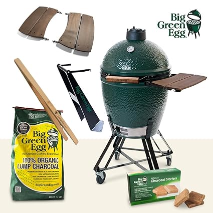 Komplettset Big Green Egg Large Amazon De Garten