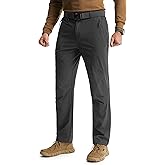 Libin Mens Hiking Pants Lightweight Tactical Cargo Pants Quick Dry Water Resistant Stretchy Straight Leg Travel Trousers