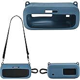 Silicone Case Compatible with Bose SoundLink Plus Portable Bluetooth Speaker, Protective Cover for Bose SoundLink Plus Speaker Accessories (Blue)