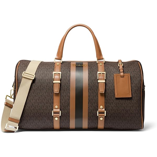 Amazon.com | Michael Kors Cooper Pebbled Leather Duffel Bag
