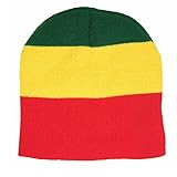 MJ Boutique Rasta Beanie Mens Womens Hats Skull Caps