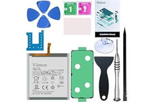 Viimon S23 Battery Replacement Kits Compatible with Samsung Galaxy S23 5G SM-S911 All Models with Adhesive, Installation Manu