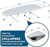 Honey Can Do BRD-01292 Folding Table Top Ironing Board Multi-Colour view 8