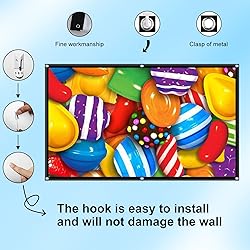 Outdoor Portable Projection Screen 80