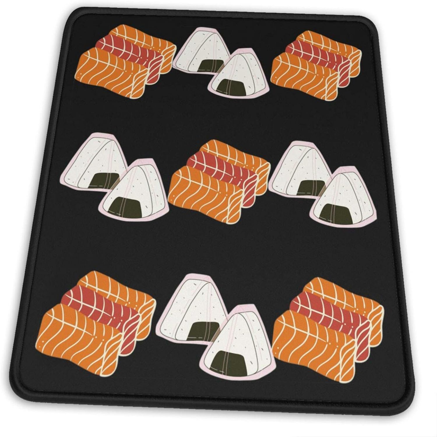 Cute Japanese Food Pattern Pullover Hoodie Electronic Sports Office Gaming Learning Rubber Non-Slip Mouse Pad Mouse Pad Mouse Mat for Computer Desk Laptop Office Non-Slip Rubber