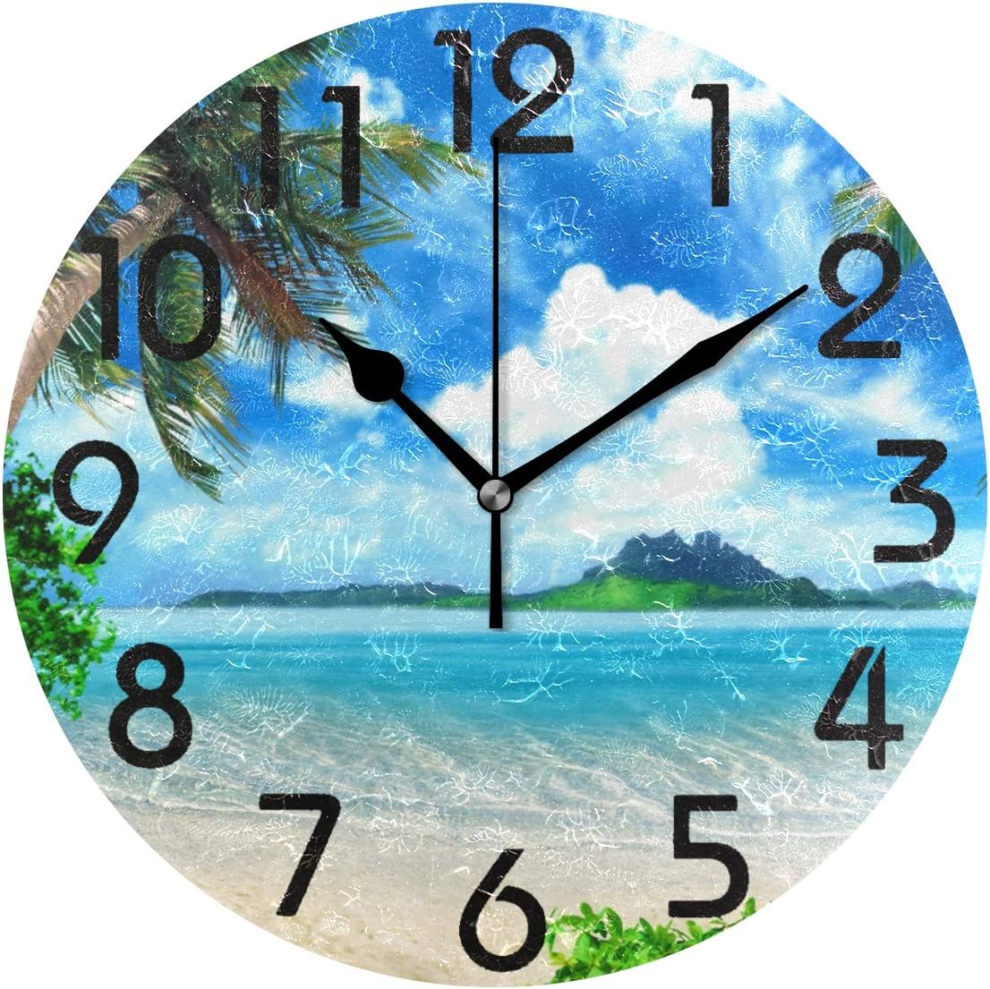 Best Palm Tree Kitchen Clock