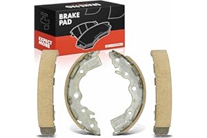 A-Premium 4-PC Rear Brake Shoes Set Compatible with Hyundai Accent & Kia Rio Rio5 2006-2011