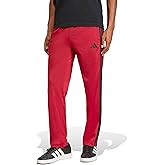 Adidas Mens 3-Stripes Tricot Open Hem Track Pants