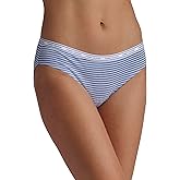 Tommy Hilfiger womens Classic Cotton Bikini Underwear With Logo Waistband 5-pack