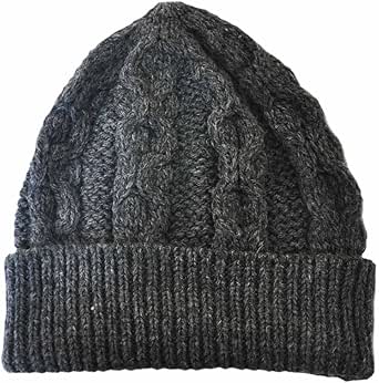 Aran wool beanie Clearance