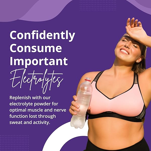 STELLAR LABS ELECTROLYTE POWDER NO SUGAR | LOW FODMAP HYDRATION MULTIPLIER POWDERED DRINK MIX | KETO FRIENDLY, SUGAR FREE, NON-GMO, GLUTEN FREE DEHYDRATION RELIEF | GRAPE, 30 SERVINGS