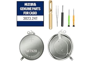 YUFEEI 3023.24T Battery for Seiko Watch 3023-24T Panasonic Solar Rechargeable Battery for Seiko Calibers V172, V174, V175 Sei