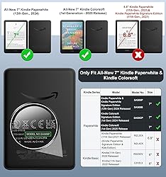 MoKo Case for All-New 7" Kindle Paperwhite 12th Gen
