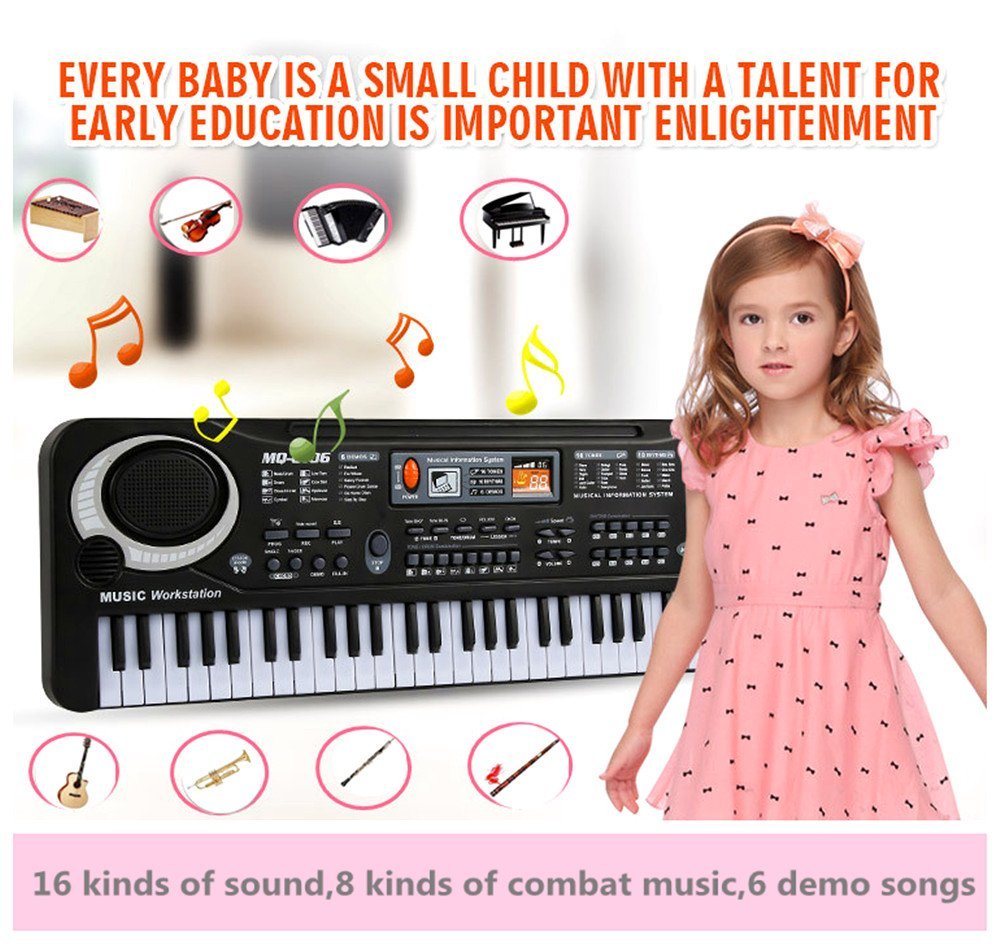 piano para niños de 6 a 8 años