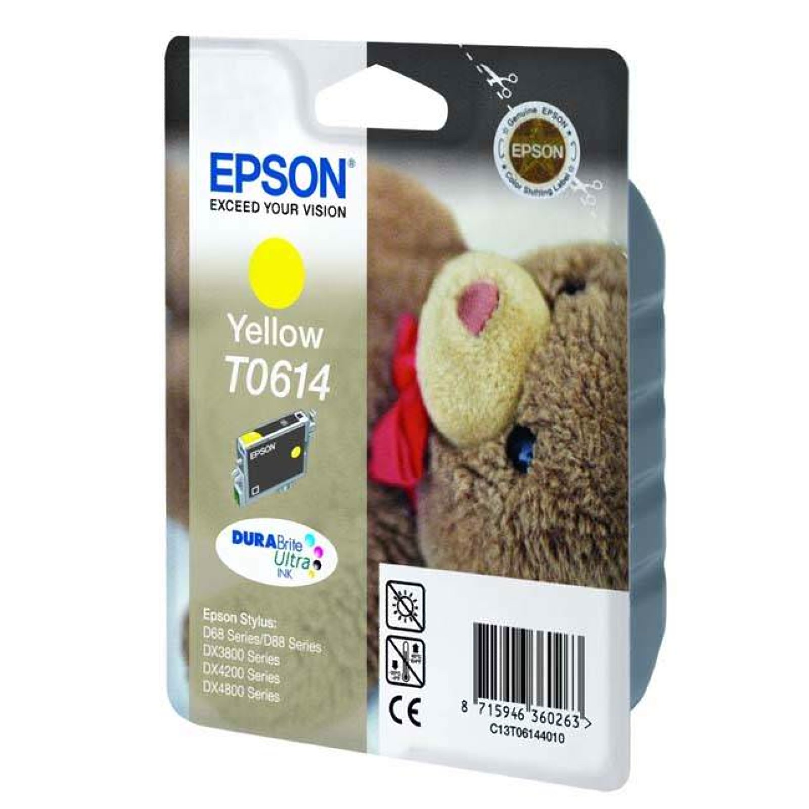Epson Teddybear Durabrite Ultra J Ink Cartridge