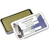 JUNIPER RIDGE Cascade Forest Solid Perfume | Wild-Harvested Essential Oil Blend | Unisex Fragrance | Travel Friendly | 0.5 Oz Tin