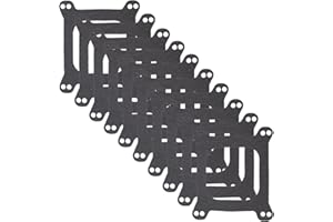 BEONEO 10 Pack Holley Carburetor Base Gaskets 1900 Carburetor Mounting Gasket Open 4 bbl 1/16" Thick Fit For SBC BBC 350