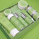 Tea Tree & Witch Hazel Extracts Skin Care Set with Hyaluronic Acid - Deep Cleanse, Balance Oils, Hydrating & Soothing Face Serum, Toner & Moisturizer - 10-Piece Kit Suitable for All Skin Types