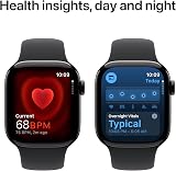 Apple Watch Series 10 GPS 42mm Jet Black Aluminium Ink Sport Loop One Size view 5