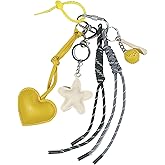 QTMY Cute Braided Keychain Bag Charms for Handbag Purse Backpack Accessories Bogg Bag,287