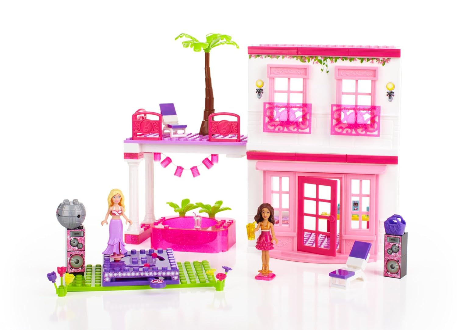 mega bloks barbie mansion