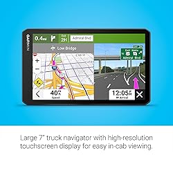 Garmin dezl OTR720, Large 7' GPS Navigator, Custom