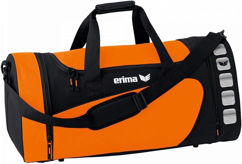 CLUB 5, Duffel Bag Unisex adulto, Naranja (Orange/Schwarz), M
