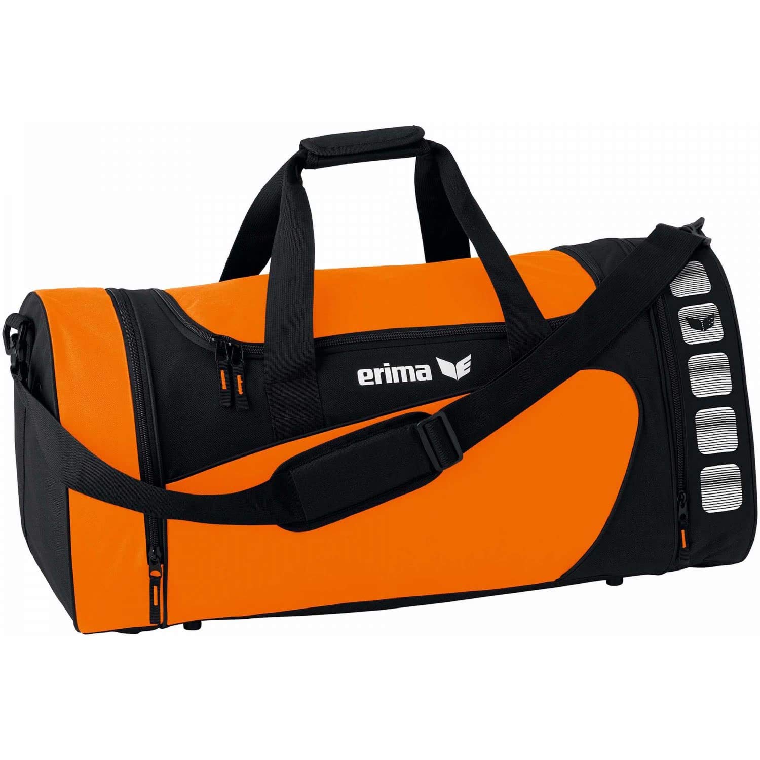 Erima Sports Bag - Orange/Black, Small