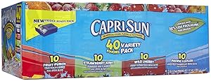 Capri Sun Juice - Variety Pack - 6 Oz - 40 ct