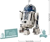 LEGO Star Wars 75379 R2-D2 Building Toy with Darth Malak Minifigure view 3