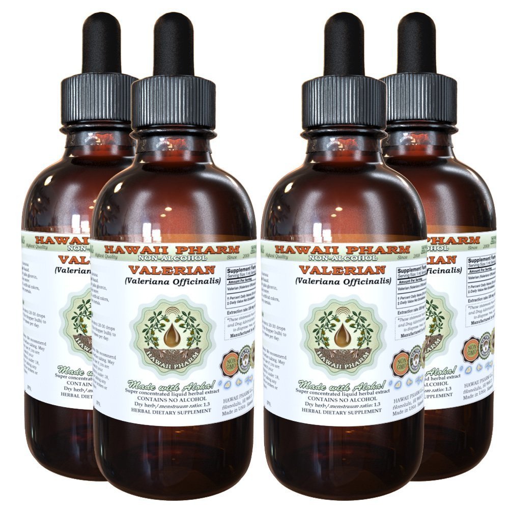 Valerian Alcohol-Free Liquid Extract, Organic Valerian (Valeriana Officinalis) Dried Root Glycerite 
