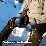 KAYGO Waterproof Thermal Work Gloves - Men Women, Fleece Lined, Warm, Large view 6