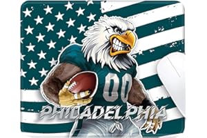 AORYALPS Philadelphia City Design Mouse Pad with Stitched Edges and Non-Slip Rubber Base, Premium-Textured Mouse Pad for Laptop, Computer & PC, Gaming & Working, Waterproof Mousepad