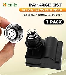 Hicello DHL-128-6Q Pulse Igniter 6 Outlets Push