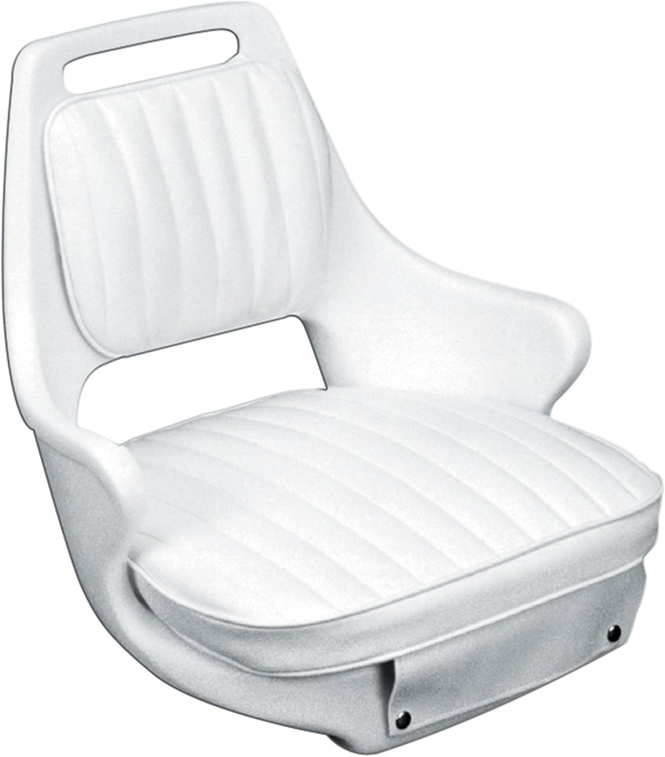 Moeller Heavy Duty Offshore Boat Helm Seat, Cushion, and Mounting Plate